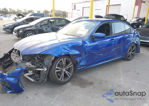 2022 BMW 330I из США, поврежденный, VIN 3MW5R1J06N8C22729